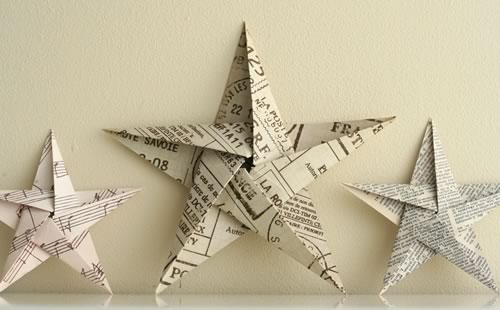 5 Point Paper Stars - Fun Crafts Kids